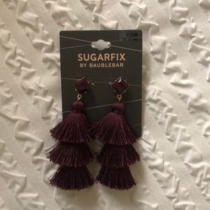 NWT Sugarfix by Baublebar tassel earrings